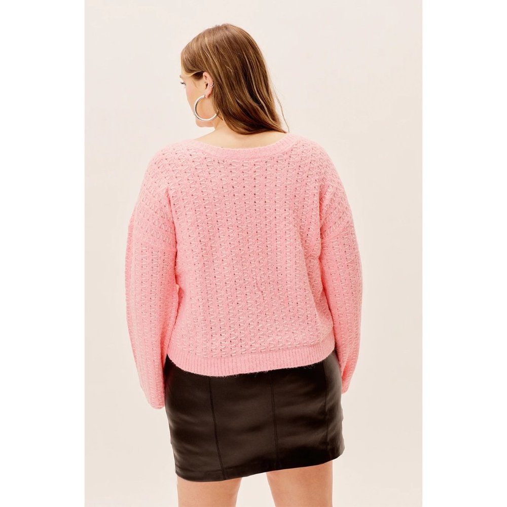 NWT *LAST ONE* Dawn Hi-Low Pullover by For Love & Lemons - Picture 9 of 10